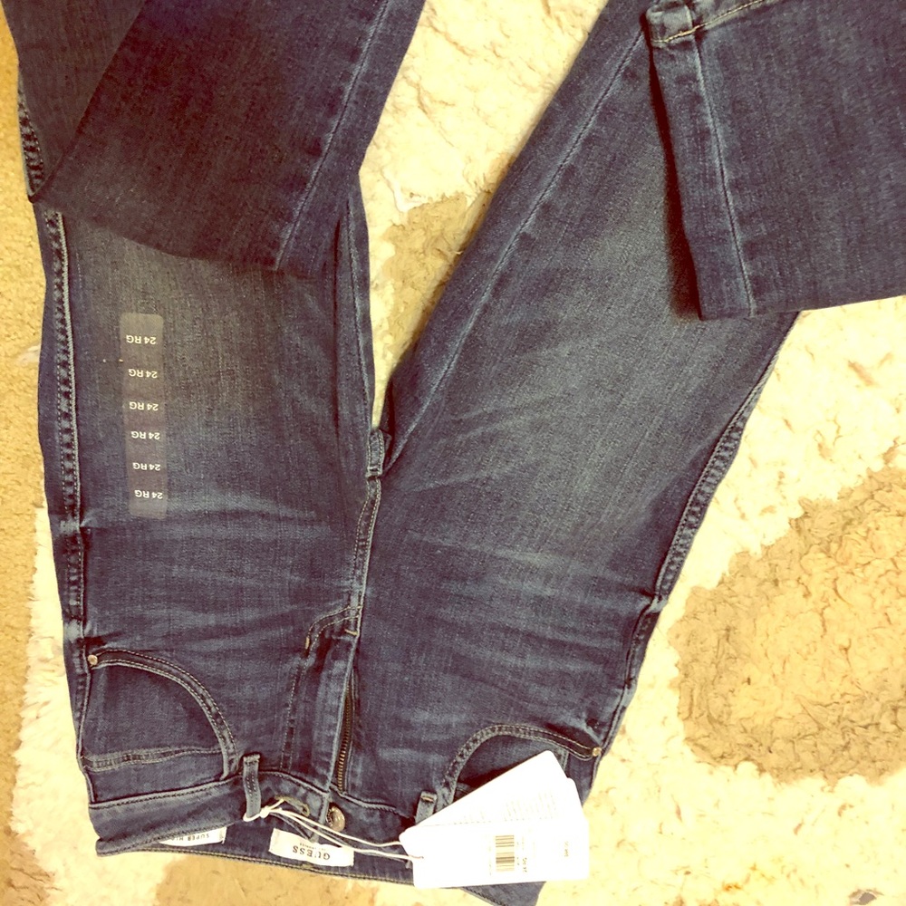 Super high rise guess jeans wb1a34r2ht0